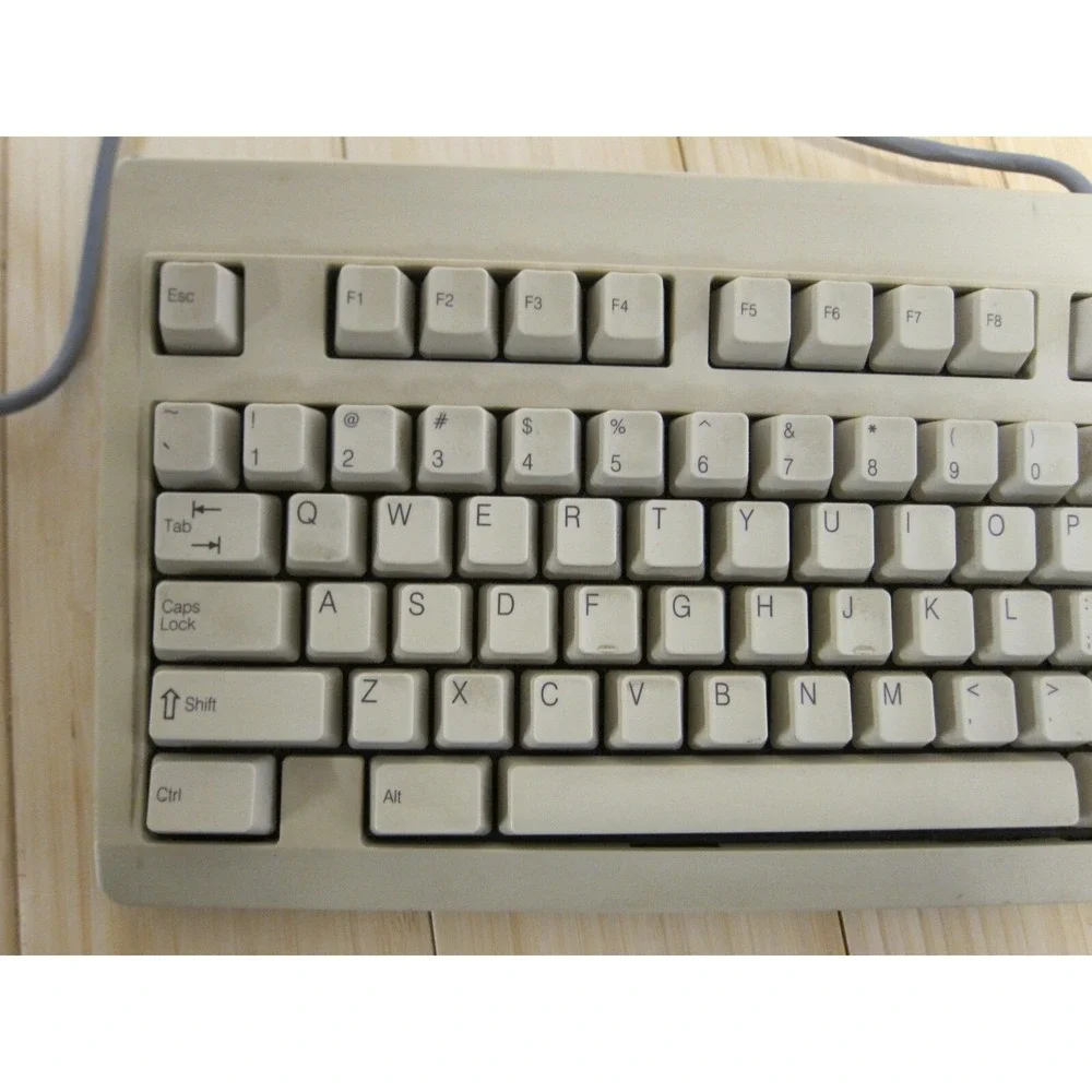 Vintage‎ Beige Compaq RT101 Standard PS2 Vintage Keyboard - Tested, Working